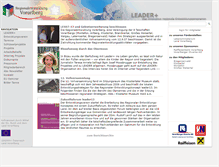 Tablet Screenshot of leader-vlbg.telesis.eu